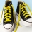 Flat and wide laces, chick yellow - 2