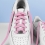 Flat and wide laces, candy pink - 2