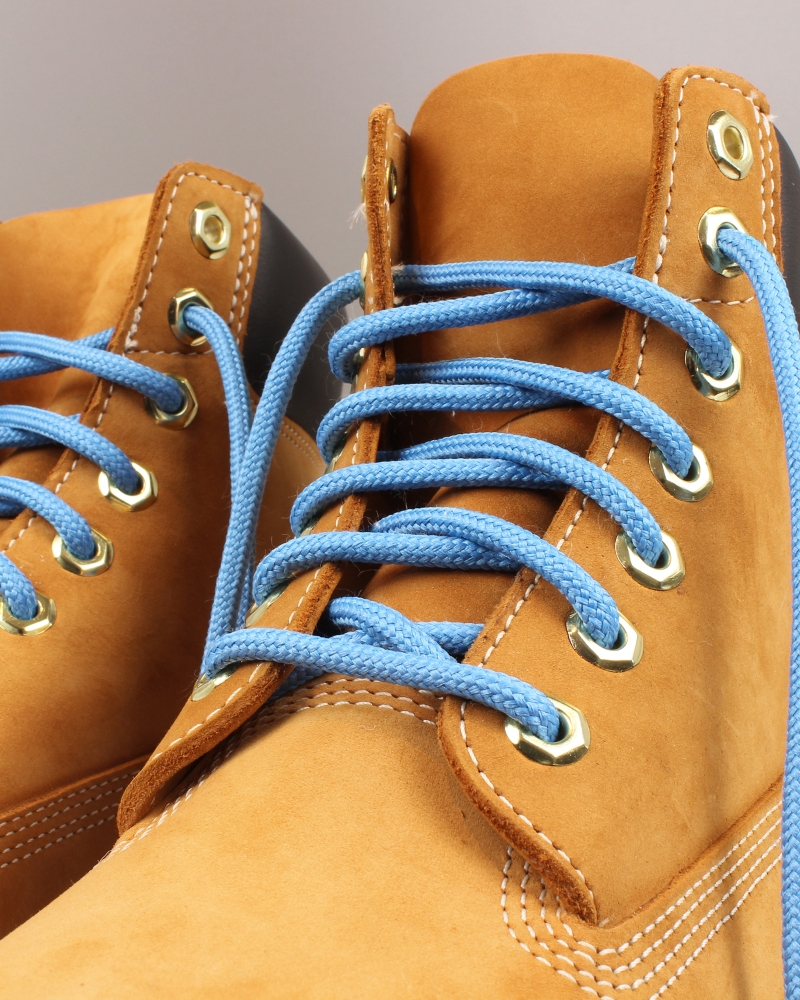 Round and thick laces, Neptune bleu - 4