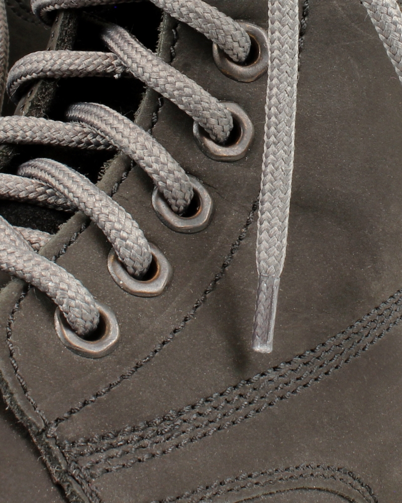 Round and thick laces, shark grey - 4