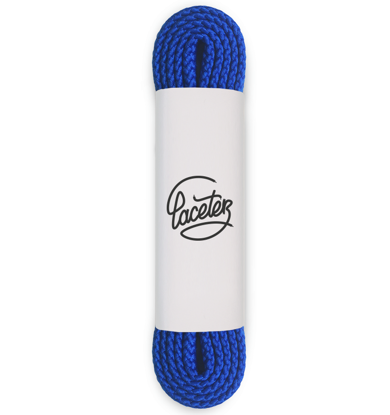 Lacets de sport, bleu voltage - 1