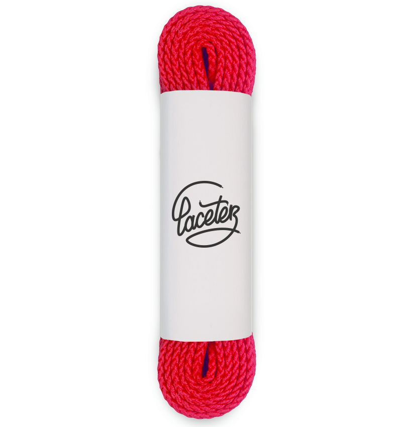 Lacets de sport, rouge ferrari - 1