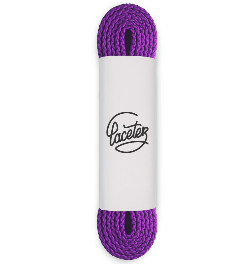 Lacets de sport, violet ultra - 1
