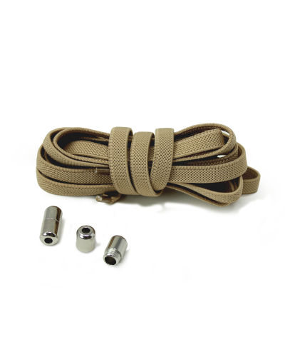Weiße elastische Schnürsenkel für Turnschuhe - copie - copie - copie