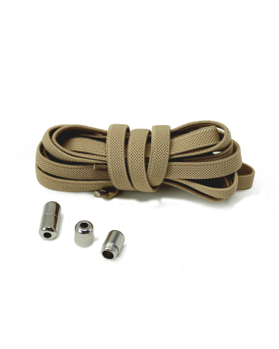 White elastic shoelaces for trainers - copie - copie - copie