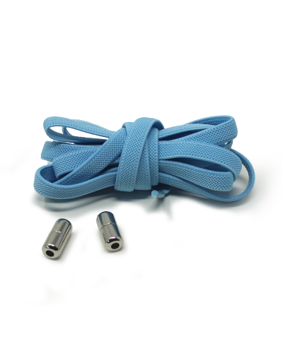 White elastic shoelaces for trainers - copie - copie - copie