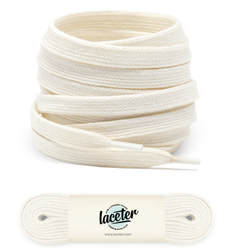 Leather Laces White / 180cm