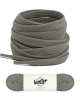 Flat and wide laces, army gray - 1