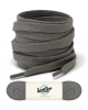 Lacci piatti e larghi, grigio militare - 1