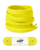 Lacets plats, jaune poussin - 1