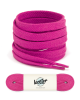Flat and wide laces, pink peony - 1