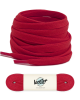 Lacets plats, rouge raisin - 1