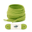 Lacets plats, vert kiwi - 1