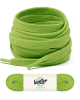 Lacets plats, vert kiwi - 1