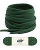 Flat and wide laces, pine green - 1