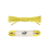 Lacets ronds et fins cirés, jaune citron - 1