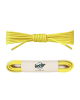 Lacets ronds et fins cirés, jaune citron - 1
