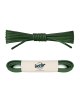 Lacets ronds et fins cirés, vert avocat - 1