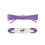 Lacets ronds et fins cirés, violet lilas - 1