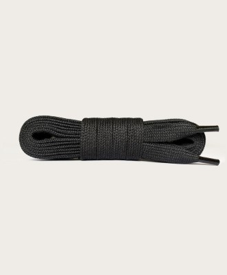 Lacets plats, noir