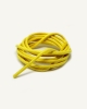 Lacets ronds et fins cirés, jaune citron - 3