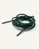Lacets ronds et fins cirés, vert avocat - 3