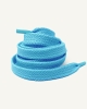 Flat and wide laces, Caribbean blue - 3