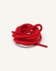 Lacets ronds et épais, rouge piment - 3