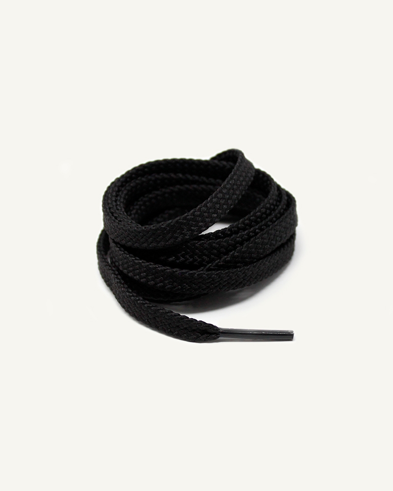 Athletic laces, absolute black - 3