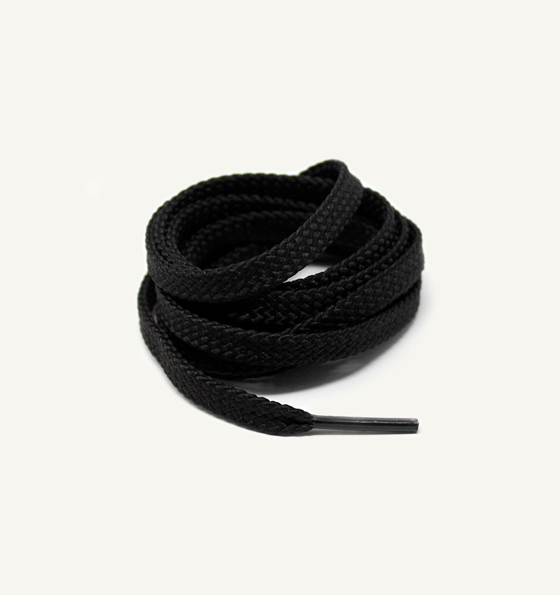 Lacets de sport, noir absolu - 3