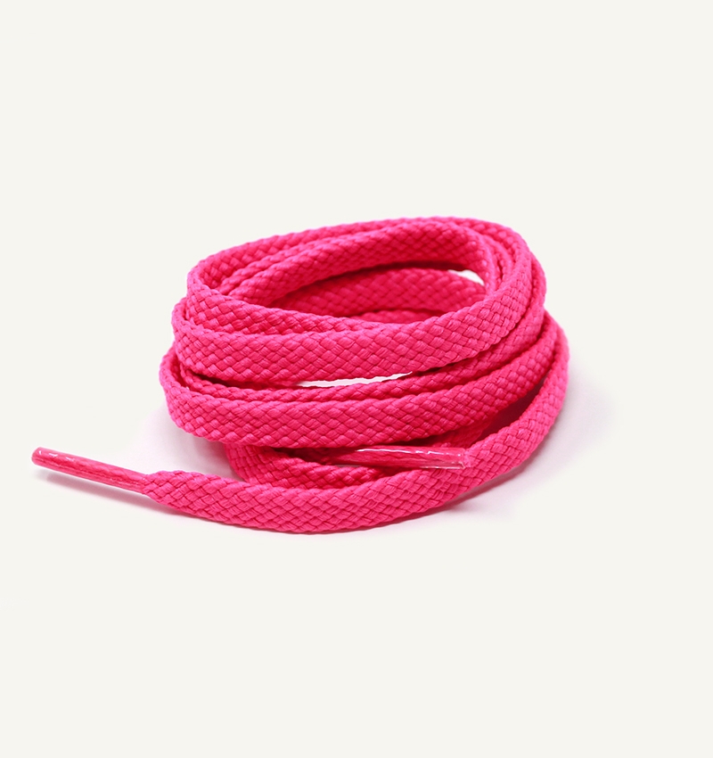 Lacets de sport, rose disco - 3