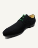 Lacets ronds et fins cirés, vert menthe - 2