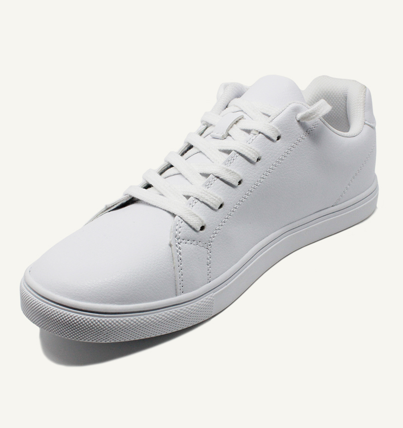 Flat and wide laces, white - 2