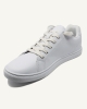 Lacets plats, blanc crème - 2