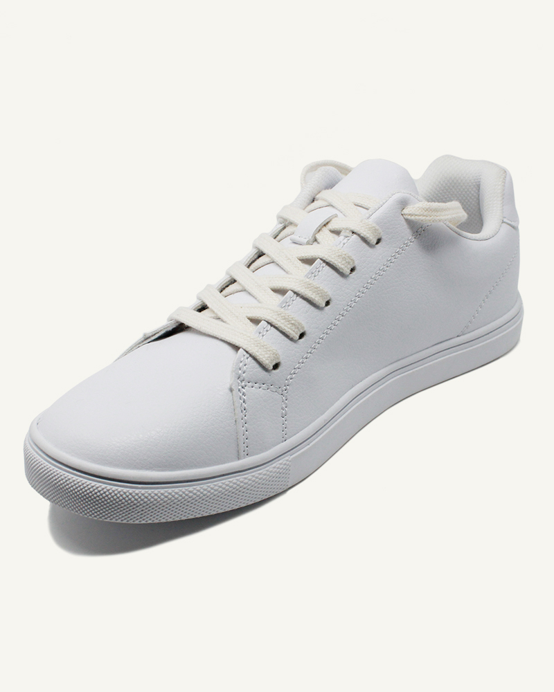 Flat and wide laces, white cream - 2