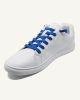 Flat and wide laces, NASA blue  - 2