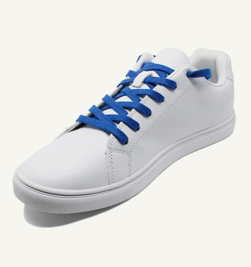 Flat and wide laces, NASA blue  - 2