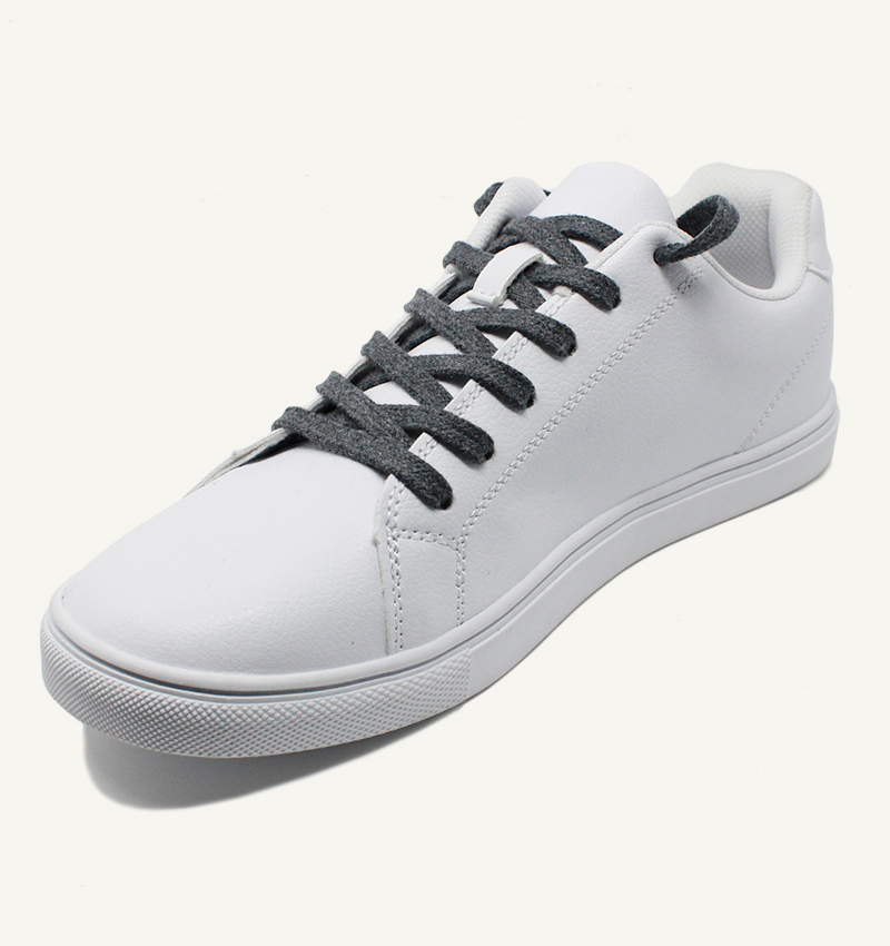 Flat and wide laces, mouse grey - 2