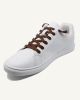 Lacets plats, marron cacao - 2