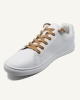 Lacets plats, marron noisette - 2