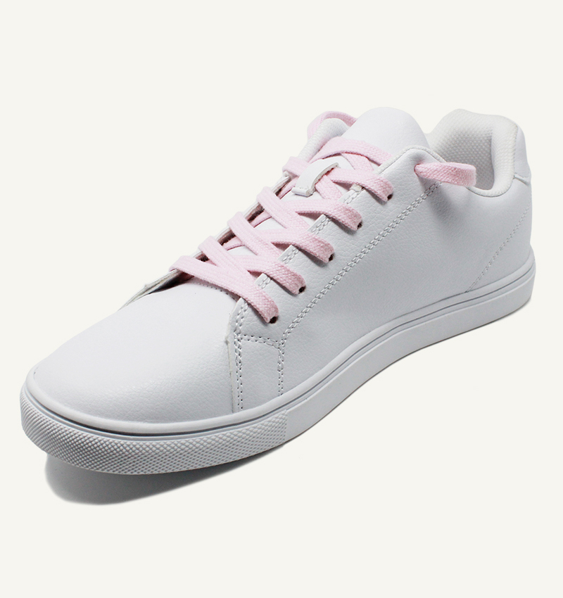Flat and wide laces, candy pink - 2