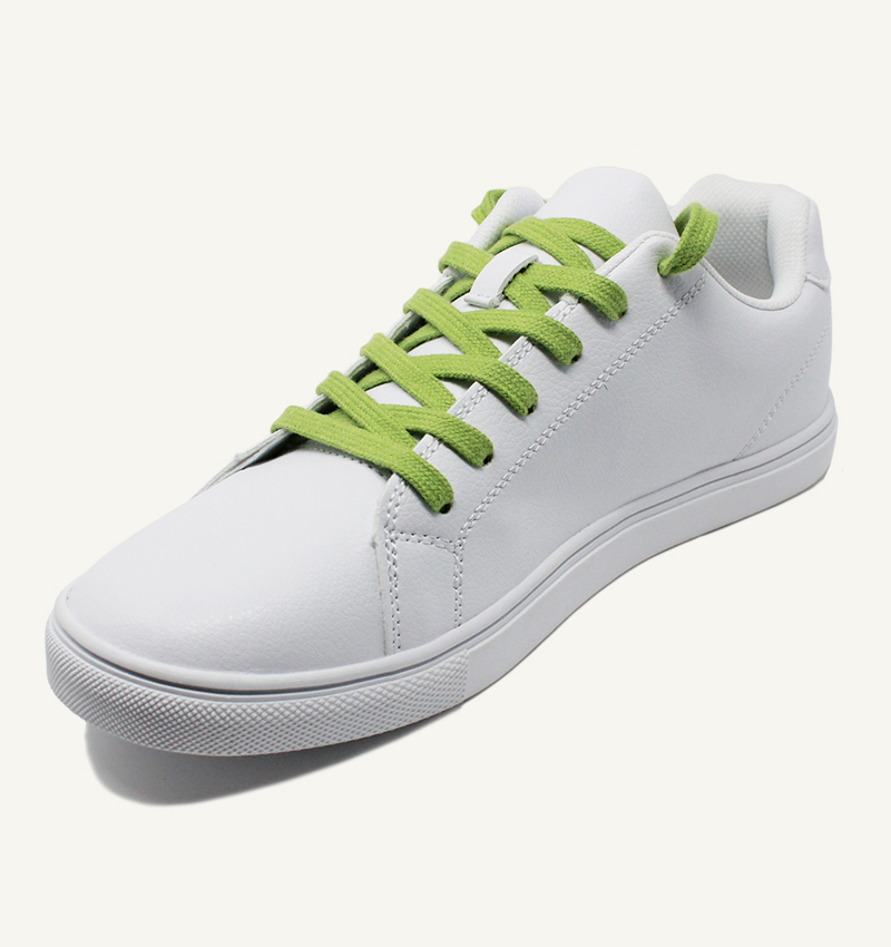 Lacets plats, vert kiwi - 2