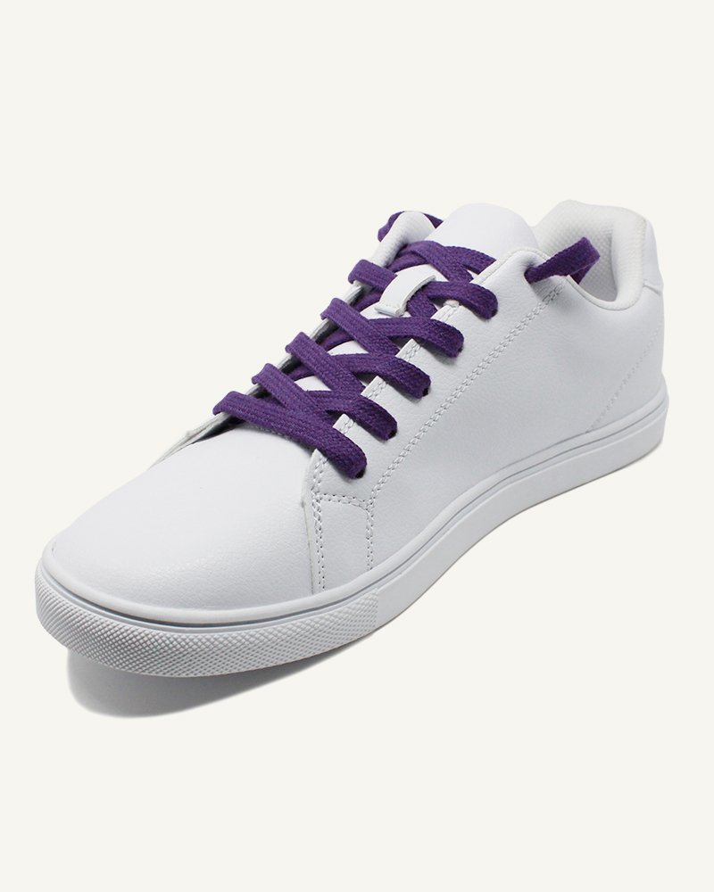 Flat and wide laces, digital purple - 2
