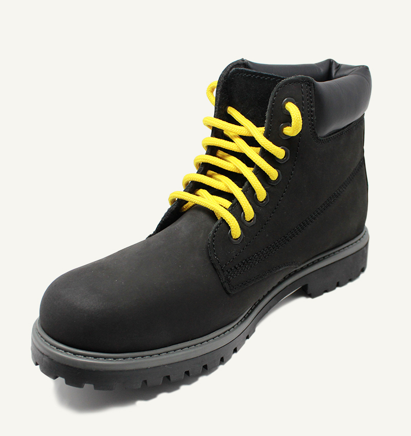Round and thick laces, banana yellow - 2