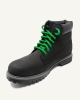 Round and thick laces, watermelon green - 2