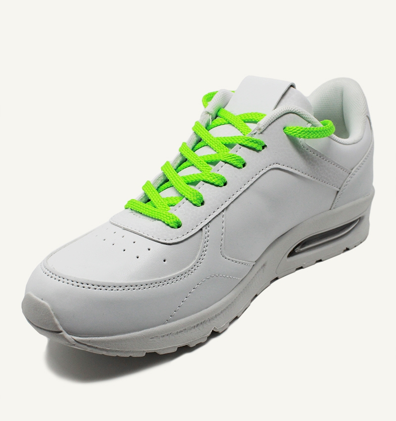 Lacets de sport, vert néon - 2