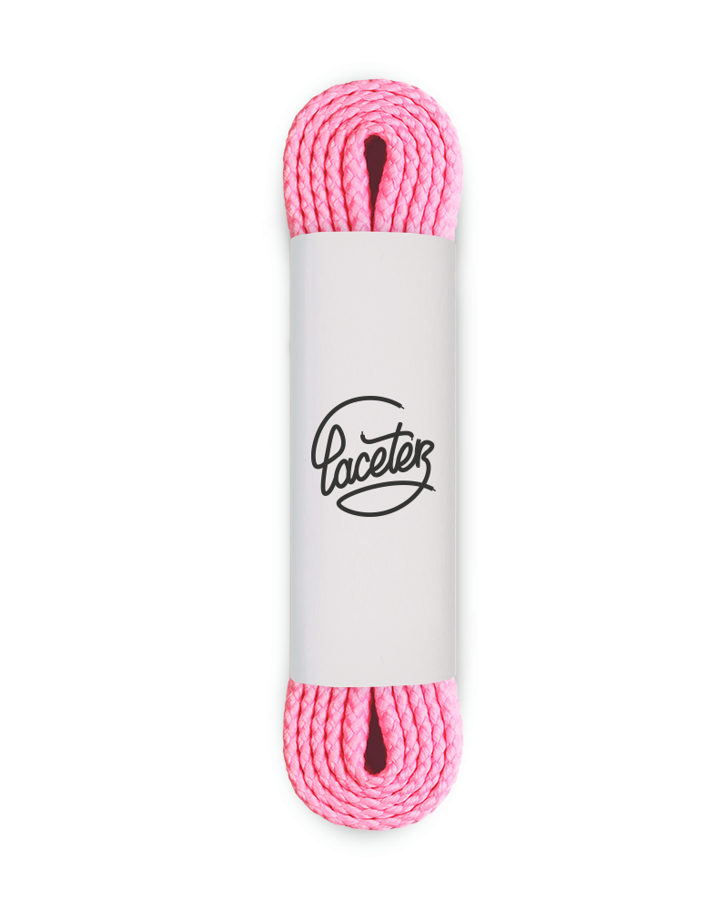 Lacets de sport, rose ibiza - 1
