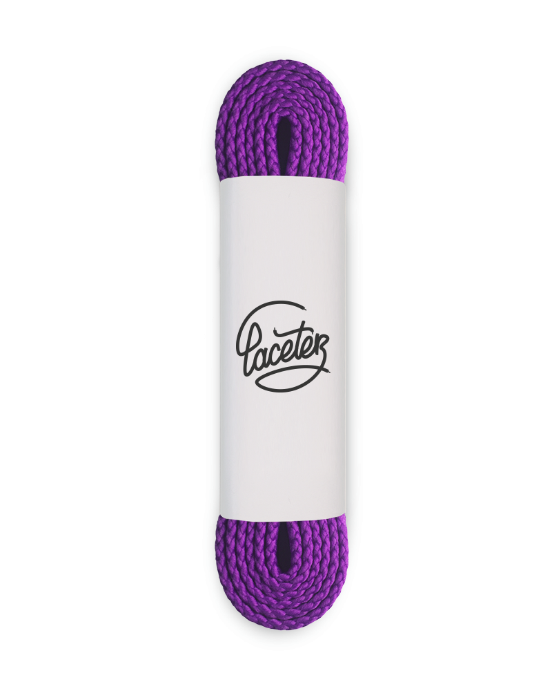 Lacets de sport, violet ultra - 1