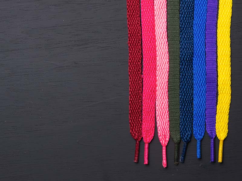 Wählen Sie die richtige Länge der Schnürsenkel