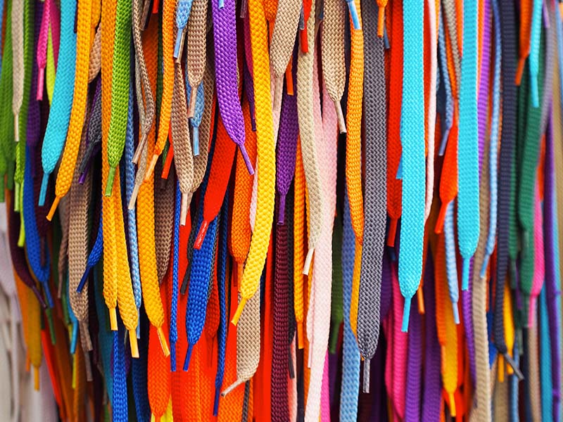 Schnürsenkel für Sneaker und Schuhe